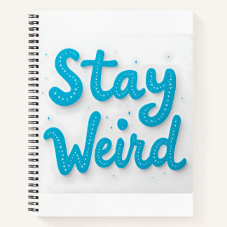 Restez un Carnet de typographie bizarre