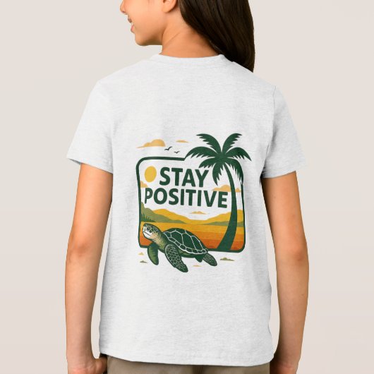 Restez un Sweat - shirt à capuche de marée positif (Verso)