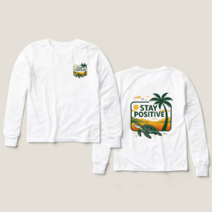 Restez un Sweat - shirt à capuche de marée positif