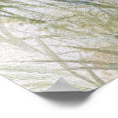 Resting - Angel met Lillies Poster (Hoek)