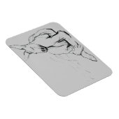 Resting Athlete Magneet (Rechterzijde)