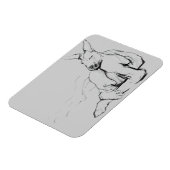 Resting Athlete Magneet (Linkerzijde)
