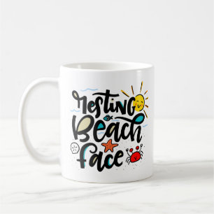 Resting Beach Face Koffiemok