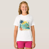 Resting Beach for Summer T-shirt (Voorkant volledig)