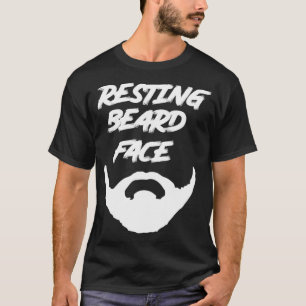 Resting Beard Face 1 T-shirt