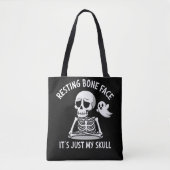 Resting Bone Face - Grappig Skeleton Expression De Draagtas (Voorkant)