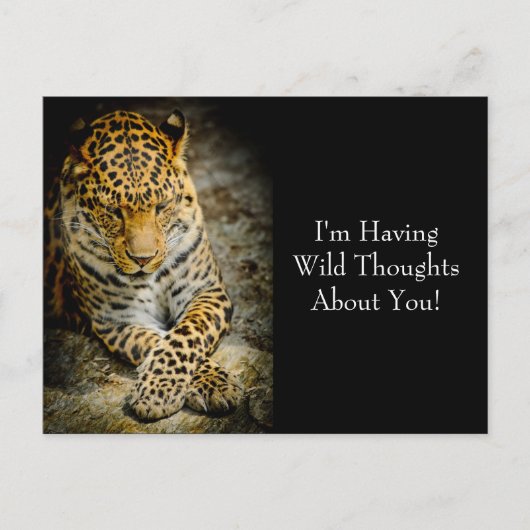 Resting Briefkaart "Wild Thoughts" (Voorkant)