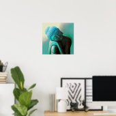 Resting Buddha Poster (Thuiskantoor)