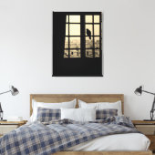 Resting Dove Canvas Afdruk (Insitu (Slaapkamer))