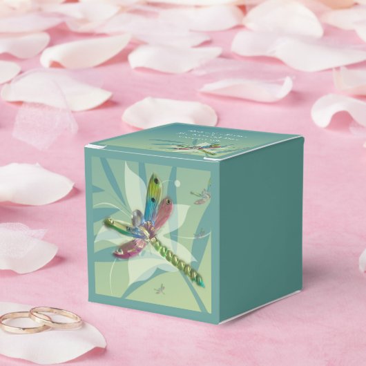 Resting Dragonfly Weddenbox Bedankdoosjes (Huwelijk)