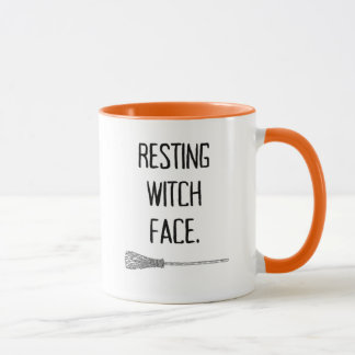 Resting heks Face Halloween Mok