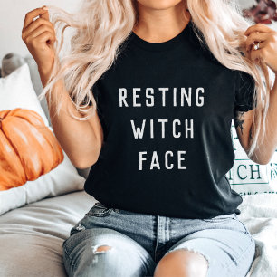 Resting heks Face Halloween T-shirt