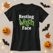 Resting heks Face Halloween T-shirt