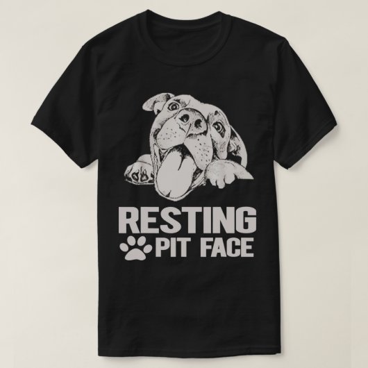 Resting Pit Face T-shirt (Design voorkant)