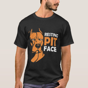 Resting Pit Pit Bull Pitbull - New T-shirt