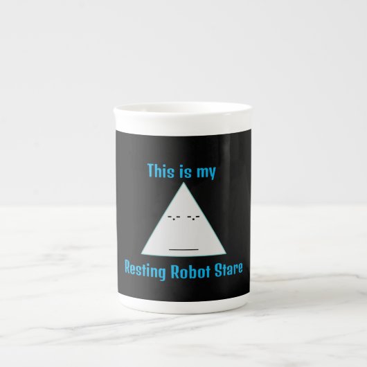 Resting Robot Stare- Specialty Mok (Voorkant)
