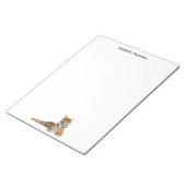 Resting Tiger personaliseren Notitieblok (Schuin)