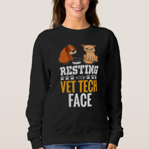 Resting Vet Tech Dierenarts Dier Trui