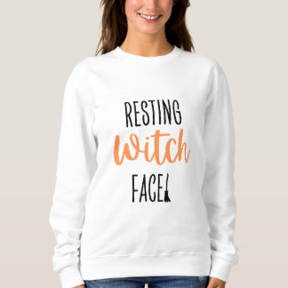 Resting Witch Face Halloween Shirt