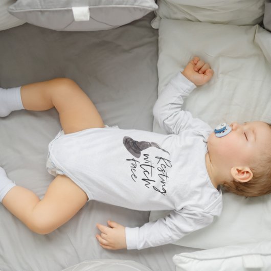 Resting Witch Face | Happy Halloween | Fun Quote | Romper