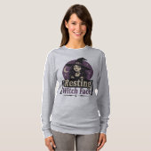 Resting Witch Face T-shirt (Devant entier)
