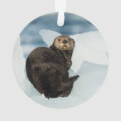 Resting Zee Otter Ornament (achterkant)