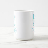 Restons à la maison Aqua Coffee Mug (Centre)
