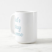 "Restons à la maison" Café Mug (Devant gauche)