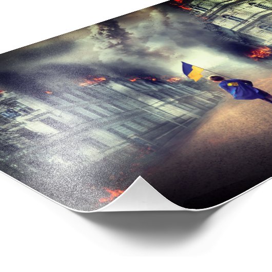 Restons libres UKRAINE Poster (Coin)