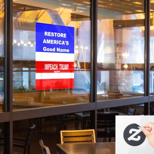 Restore raamsticker (Restaurant Raam)