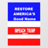 Restore raamsticker (Vel)