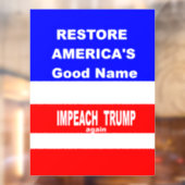 Restore raamsticker (Vel 2)