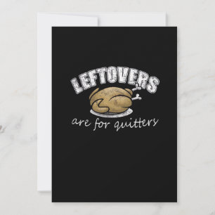 Resto's Zijn Voor Opgave Grappige Thanksgiving Nov Feestdagenkaart