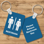 Restroom Sleutelhanger