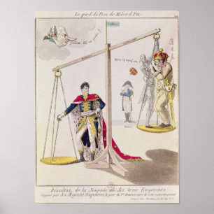 Resultaat van de dag van de drie keizers poster