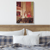 Resultaten in het theater des Varietes, c.1885 Canvas Afdruk (Insitu (Slaapkamer))