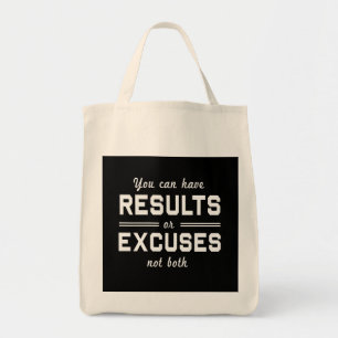 Resultaten of overschrijdingen tote bag