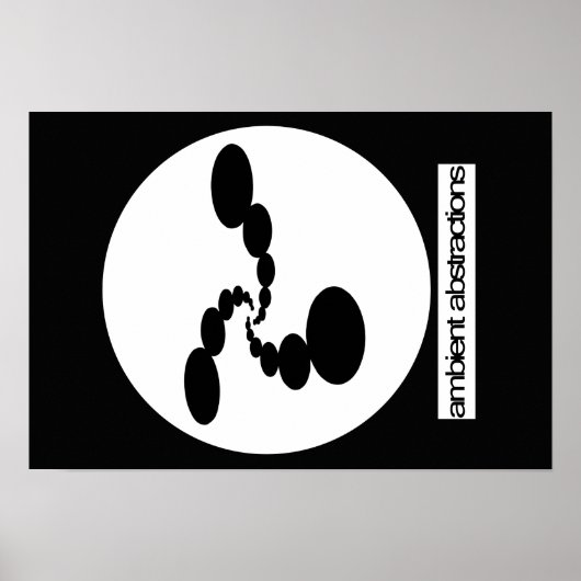 Résumé ambiant 13 x 19 Poster (Devant)