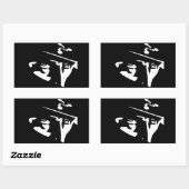 Résumé ambiant Stickers de pointe (Feuille)