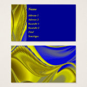 Résumé en or blau - gelée (Devant & derrière)
