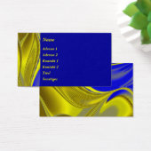 Résumé en or blau - gelée (Bureau)