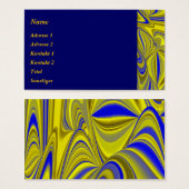 Résumé en or blau - gelée (Devant & derrière)