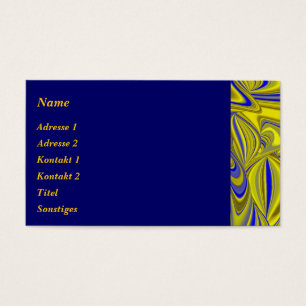 Résumé en or blau - gelée