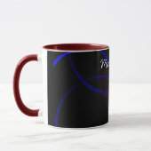 Résumé géométrique Math Art Café Mug (Gauche)