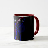 Résumé géométrique Math Art Café Mug (Devant droit)