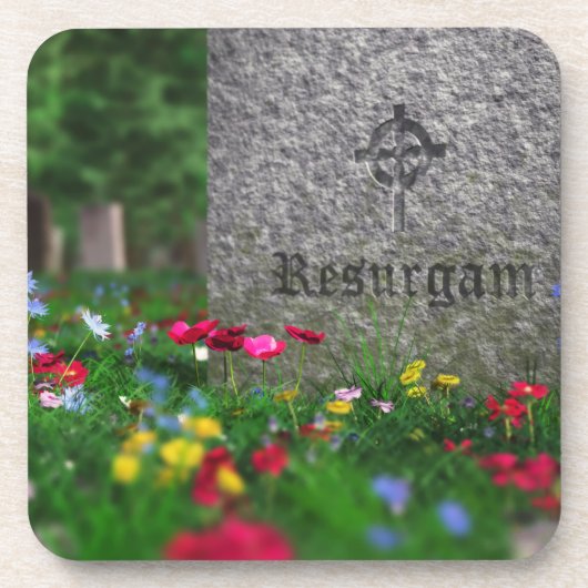 Resurgam Cork Dessous de verre (Devant)