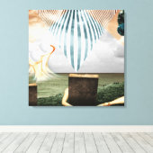 Resurrectie Canvas Afdruk (Insitu (Houten vloer))