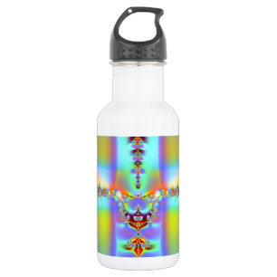 Resurrectie Kruisfractal Waterfles