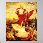Resurrectie Of Christ By Lucas Cranach Poster (Voorkant)