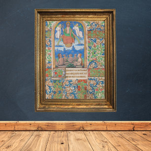 Resurrectie Pasen Medieval Manuscript Poster